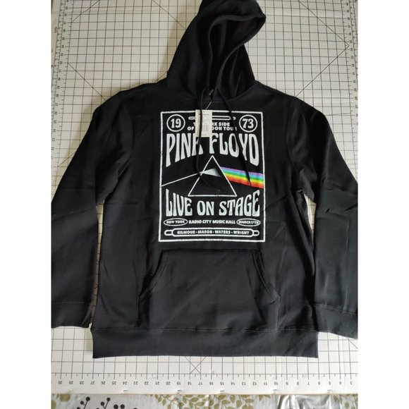 PINK FLOYD The Dark Side of The Moon Tour Hoodie Sweatshirt Adult Size XL New - Picture 3 of 4